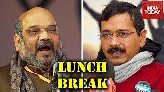 Lunch Break: Kejriwal Dares BJP To Declare CM Candidate | What Do Voters Think About BJP vs AAP?