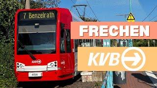 KVB Linie 7 in Frechen | (Stadtbahn Köln)