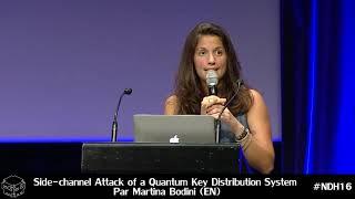 [EN] Side-channel Attack of a Quantum Key Distribution System, Martina Bodini