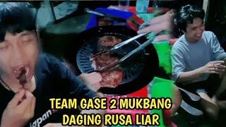 KESERUAN TEAM GASE MEMANGSA DAGING LIAR