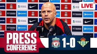 Arne Slot Post-Match Press Conference | LFC USA Tour | Liverpool 1-0 Real Betis