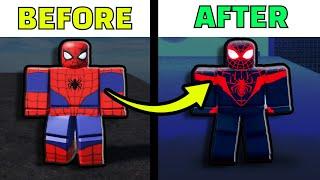 Becoming Roblox Spider-Man Miles Morales