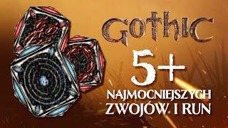 5+ NAJPOTĘŻNIEJSZYCH zwojów i run z Gothic 1