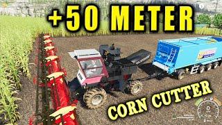 +50 Meters Crazy Forage Harvester! - Farming Simulator 19