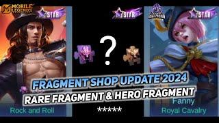 DECEMBER FRAGMENT SHOP UPDATE - FRAGMENT BULAN DESEMBER 2024 - FANNY STARLIGHT - MOBILE LEGENDS