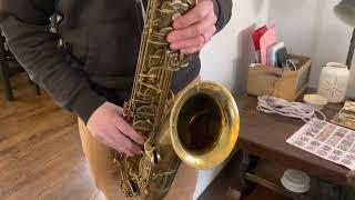 Vintage Berg Larsen Doc Tenney Tenor Saxophone Mouthpiece Demo, www.dcsax.com