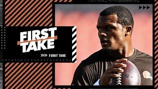 Discussing Deshaun Watson deflecting non-football questions | First Take