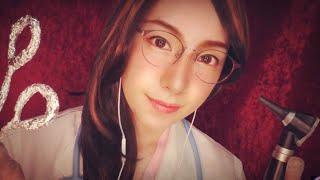 [Sub]ASMR Deep voice teacher cranial nerve exam & memory impairment test