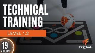 FOOTBALL MAT TECHNICAL TRAINING - LEVEL 1.2