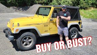 Buy or Bust! Jeep Wrangler TJ High Miles Review!