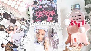 [STAY VLOG]⭒˚🩰⭒⁺ studying, meeting friends, kpop shopping, packing photocards + more ⋆