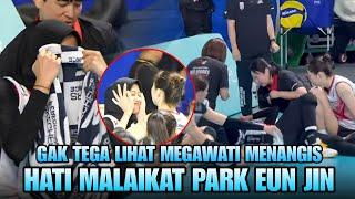 Mega Nangis Langsung Dikuatkan Park Eun Jin‼️Perjuangan Mega Dibalik Cedera yang Masih Ia Rasakan