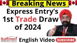 22nd Express Entry Draw of 2024||#300||English Video||Sukhmani Immigration