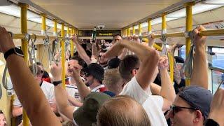 SCOTLAND’S GOING HOME AND ENGLAND’S ON THE PISS: Pre-match atmosphere in Cologne