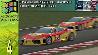 GTR - FIA GT Racing Game | 04 | Ferrari 360 Modena Members C'ship | Rd. 2 - Magny-Cours | Race 1