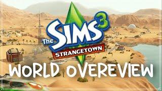 Strangetown SIMS 3 WORLD OVERVIEW