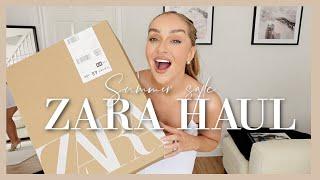 HUGE ZARA HAUL + TRY ON! | Summer 2022