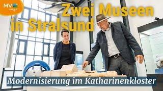 Zwei Museen in Stralsund: Modernisierung im Katharinenkloster | Mecklenburg-Vorpommern