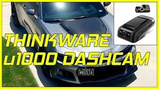 Thinkware u1000 Dual-Channel Dashcam w/Battery & Radar - 6th Gen Camaro