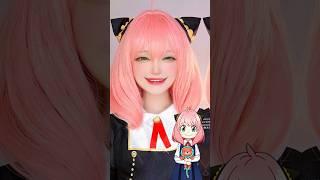 Spy x family Characters in Real life | Anya in Real | Anime Cosplay | #shorts #spyxfamily #anime