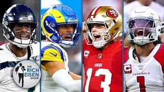 Rich Eisen’s Best-Case Scenarios for the 49ers, Rams, Seahawks & Cardinals | The Rich Eisen Show