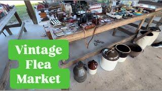 ANTIQUE FLEA MARKET FINDS PICKING IN JACKSONVILLE FL FOR ANTIQUES AND VINTAGE SHOP WITH ME VLOG