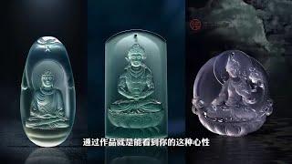 玉雕界的“工笔画”，细节表现到了极致。佳佳翡翠独家特约玉雕师25岁的青年玉雕师，周浩良，未来可期…