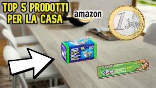 TOP 5 PRODOTTI PER LA CASA SOTTO 1€ su AMAZON (Spedizione gratis)