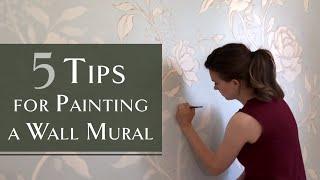 5 Tips for Painting a Wall Mural