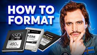 How to Format an SSD or Hard Drive on Windows 11