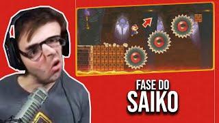 Fase LIXO do Otário do SAIKO! | Super Mario Maker 2 Gameplay
