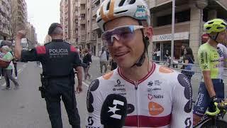 Emīls Liepiņš - Interview at the finish - Stage 4 - Volta Ciclista a Catalunya 2024