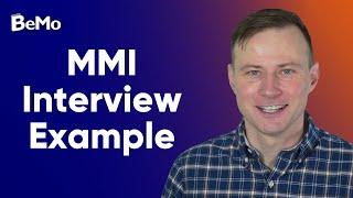 MMI Interview Example | BeMo Academic Consulting