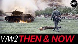 The Saddest Images Of WW2 | WW2 Then & Now