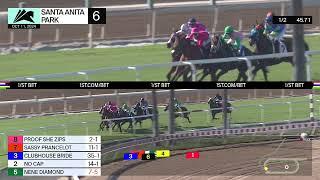 Nene Diamond wins Race 6 on Friday, October 11 at Santa Anita Park