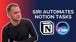 Use Siri to Create a Task inside of Notion