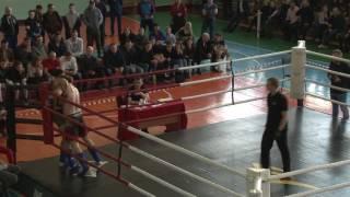 Бой №11 КАЛИНИН С (Синий угол) vs ДИВАНОВ М (Красный угол)