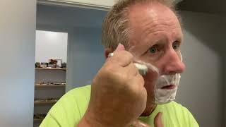 Shaving with supply SE pro and colnald cox soap