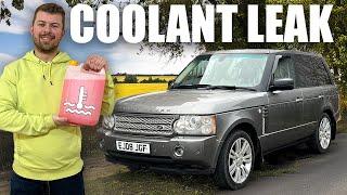 Attempting To Fix My CHEAP Range Rovers Coolant Leak