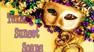 Mixing & Cutting "Mardi Gras "  | Texas Sunset Soaps