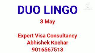 Duo Lingo - 3 May - Live speaking @expertvisaconsultancy2097