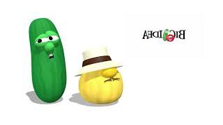 Larry and Mr. Lunt react to the 2002 Big Idea logo (VeggieTales Animation)