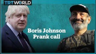 UK Foreign Secretary Boris Johnson pranked by 'Nikol Pashinyan'