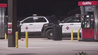 Police searching for suspect after man shot in parking lot of QuikTrip