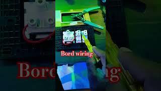 4 modular bord wiring# #electrician#homewiring #beach new Hindi #love #music #electrial viral short#