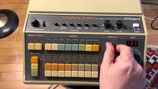 Roland CR-8000 Drum Machine Demo