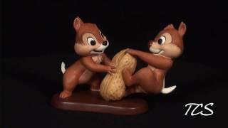 WDCC Working For Peanuts Chip N Dale Determined Duo
