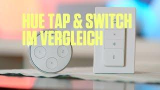 Hue Tap & Hue Dimmer Switch – Philips Lichtschalter im Vergleich