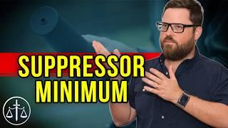 Suppressor 30-Year Mandatory Minimum?