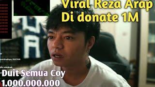 Viral !!! Reza Arap Donated up to 1 billion by Sultan Trader DONI SALMANAN